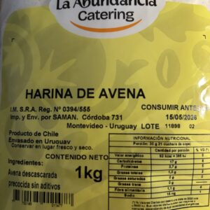 Harina de avena